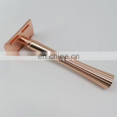 Best Women Shaving Razor Mate Black Plated Double Edge Blade Face Razor photo-3