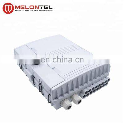 MT-1416 High quality pole mount type outdoor PC plastic 16 core optical distribution box