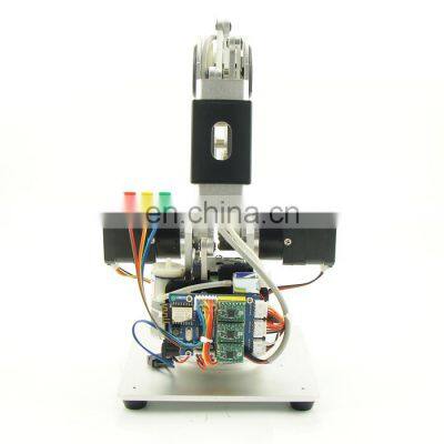 Aluminum Alloy 6061 Silver 3pcs 42 Gear Motors +3-Axis Mechanical Robot Arm 3-DOF Robotic Arm photo-2