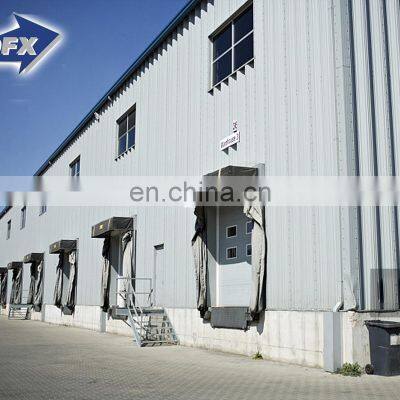 Qingdao Low Cost Wide Pre engineered Span Steel Structure Warehouse Drawings for Industrial Shed