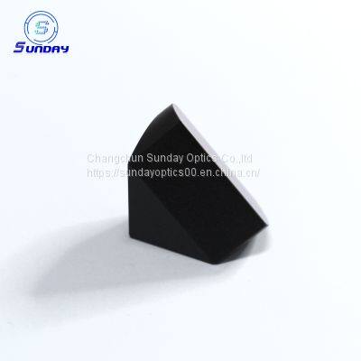 BK7 Right Triangular Angle Prism  Size:5-100mm   Surface Quality:20-10    Coating: Copper+Blank Paint.