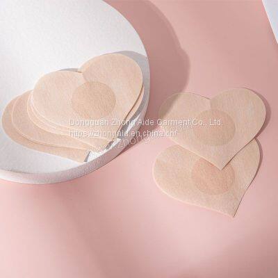 Breathable Non-woven Fabric Nipple Covers Disposable Customized Design Breast Pasties photo-2