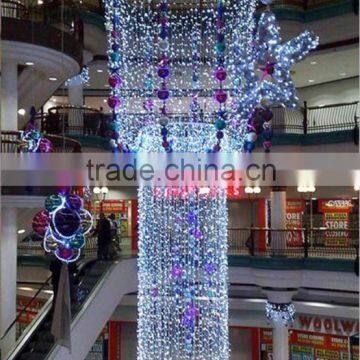 2015 indoor christmas lighting for shopping centre