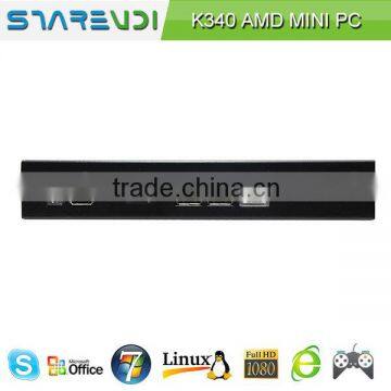 Cheap&fine Mini Nettop pc Ubuntu Mini pc K340 Amd 1.7ghz Dual Core Cpu Excellent Quality and Reasonable Price photo-2