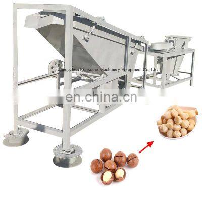 Commercial Black Walnut Shelling Huller Kernel Walnut Peeling Machine Price photo-4