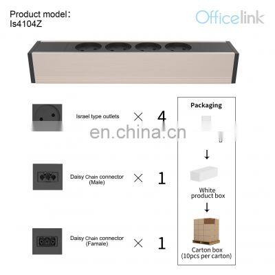 Israel Socket for Under Desk and Rail System photo-3