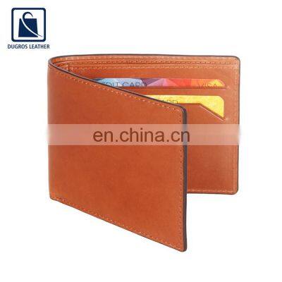 Matching Stitching Stylish Look Premium Quality Luxury Genuine Leather Wallet for Men