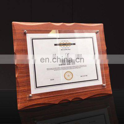 Hotsales License Frame Document Certificates Degree Graduation Diploma Frame License Plate Frame