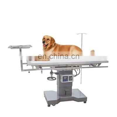 HC-R010 Veterinary Operation Theater Stainless Steel Height Adjustable Surgical Operating Bed for Animal Vet