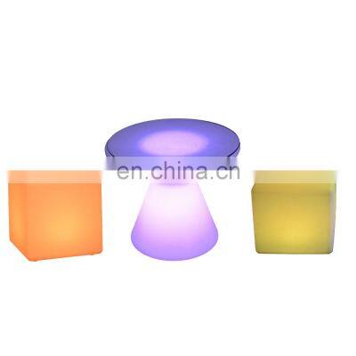 led bar furniture rentals party tables rgb light cube plastic bar furniture cube chair