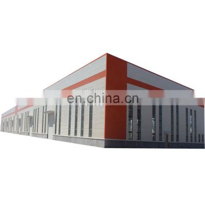 Metal factory steel structure sheds prefabricated building hall