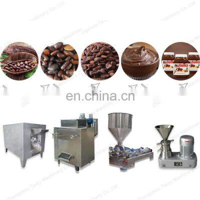 cocoa paste making sesame paste grinding small peanut butter making machine