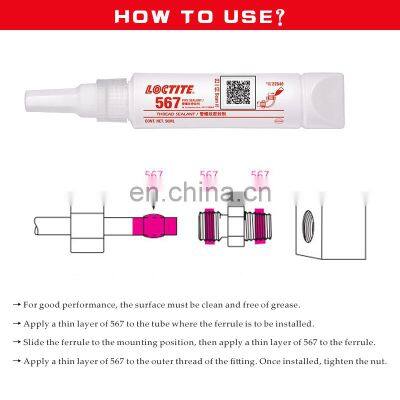 Loctiter 577 567 565 Pipe Thread Sealant Anaerobic Sealing Adhesive Flat Metal Fitting Glue Alternative to Sealing Tape Paste photo-5