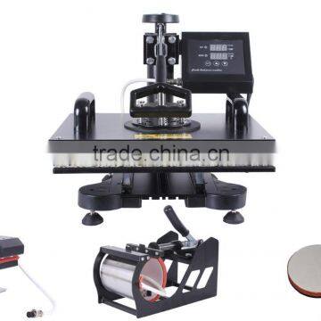 Wholesale Low price sublimation mug cap 4 in 1 combo heat press digital T Shirt printing machine