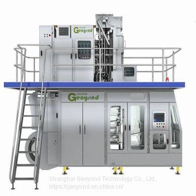 Fully Automatic Paper Box Juice And Beverage Aseptic Carton Box Juice Filling And Packing Machine
