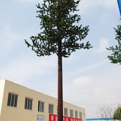 Portable Self Supporting Galvanized Steel Mobile Communication Bionic Tree Tower