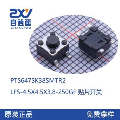 Original C&K Genuine PTS647SK38SMTR2 LFS 4.5x4.5x3.8-250GF SMT Switch photo-2