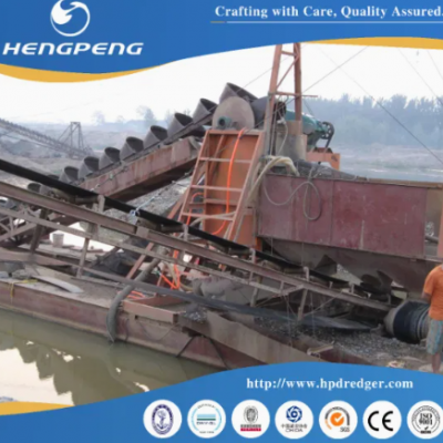 Durable Performance China Chain Bucket Gold Mining Dredger for Harsh Conditions photo-2