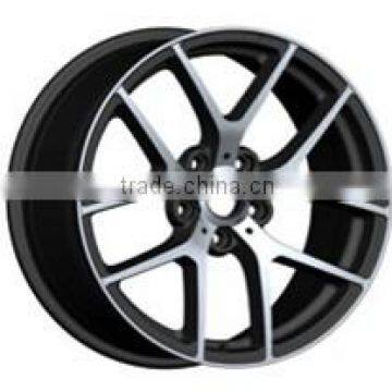 14X7.0 After Market Aluminium Car Alloy Wheels Rims 0 Offset 6x139.7 Black Machined Face for 4x4 Suv off Road Light Truck Car fr photo-2