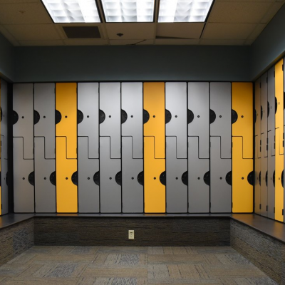 High quality phenolic locker cam lock gym bag storage locker