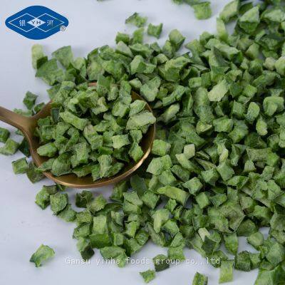 Factory's new crop freeze dried green bell pepper