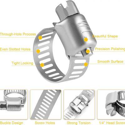 Hose Clamp Machine with Automatic Feeding Worm Gear Hose Clips Assembly machine