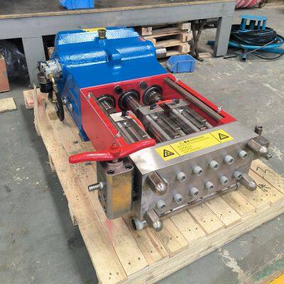 20000psi Ultra High Pressure Water Jet Cleaning Pumps Industrial Heat Exchanger Pipe Cleaning Machine