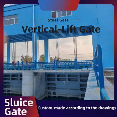 Wall Mounted Reservoir Sluice Gate Channel Penstock For Sewage Treatment Plant And Water Diversion Project