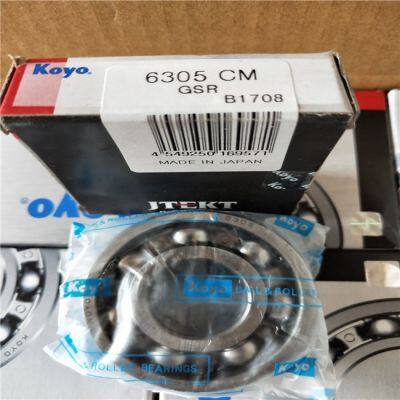 Koyo Deep Groove Ball Bearing 6300 6301 6302 6303 6304 6305 Original High Quality and Low Price