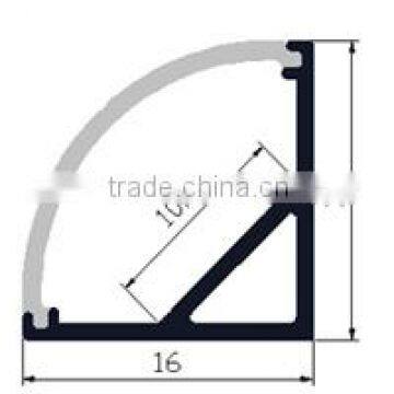 LED Profile With PC Cover Cabinet Wardrobe Profile LED Aluminum Channel photo-2