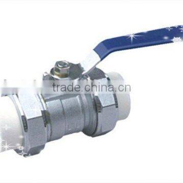 OEM brand dn32/dn40 pp-r pipe hydraulic ball valve