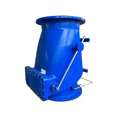 Water hammer elimination flange micro resistance slow closing check valve HH44X