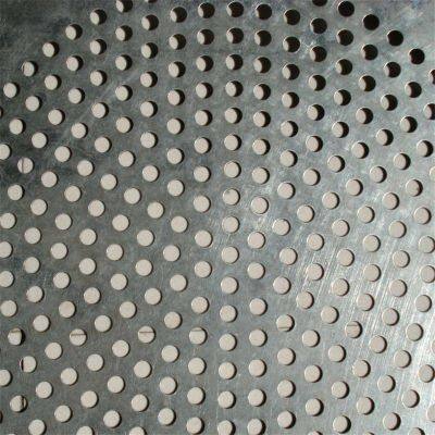 0.2-25mm Thickness Round Hole Perforated Metal Sheets for Radiator Cover Solutions