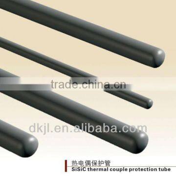 SiC Silicon Carbide thermocouple protection tubes