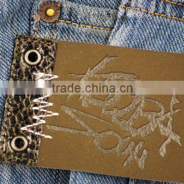 Factory Top Grade Leather Patches Black photo-3