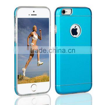 Aluminum protective ultra slim heavy duty armor back case for iphone 6