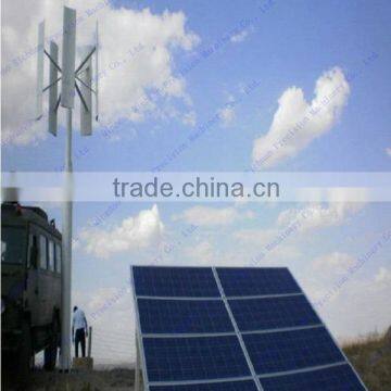 3KW wind-solar hybrid system (2kw wind turbine+1kw solar energy) for home