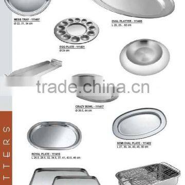 Stainless steel Trays