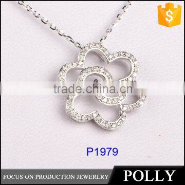 Top Fashion Costume White Gold Necklace