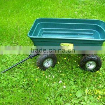 plastic garden cart/heavy duty garden dump cart