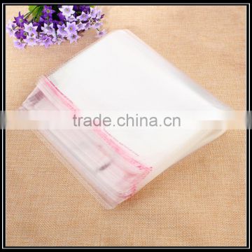 Clear self adhesive plastic OPP bag