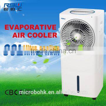 home application noiseless water fan air cooler portable for room