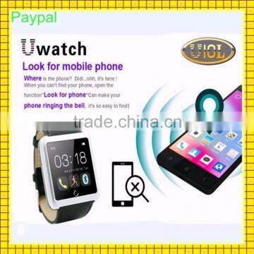 sports monitor waterproof Bluetooth call u10 smart watch mtk