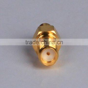 Gold Plated MCX Female to SMA Female Coaxial Adapter photo-3