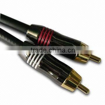 High quality RCA cable,2RCA-2RCA Audio cable