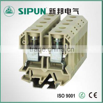 SEK-35 frame type brass screw din rail terminal block