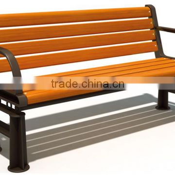 2016 Garden Park Leisure Bench, wooden wood chair,armrest wood chair