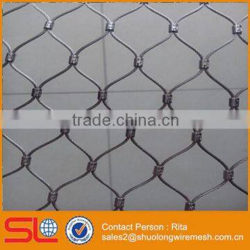 Aluminum Ferruled Stainless Steel Mesh Rope Net