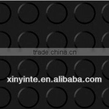 Round button rubber sheet