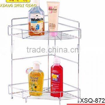 2 tiers chrome wire bath rack